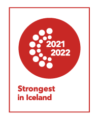 Strongest in Iceland. Our company is in the group of 2% of Icelandic companies that are considered Outstanding companies in 2022